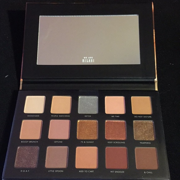 Milani Gilded Nude Eyeshadow Palette Brand New - Picture 2 of 4